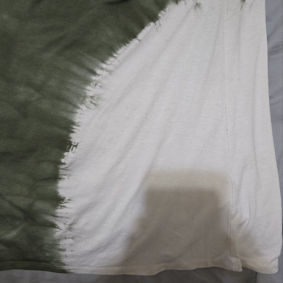 VANESSA WILLIAMS Stretch COTTON SPANDEX MOSS TYE DYE DRESS SIZE LARGE So Sexy. - Picture 5 of 6